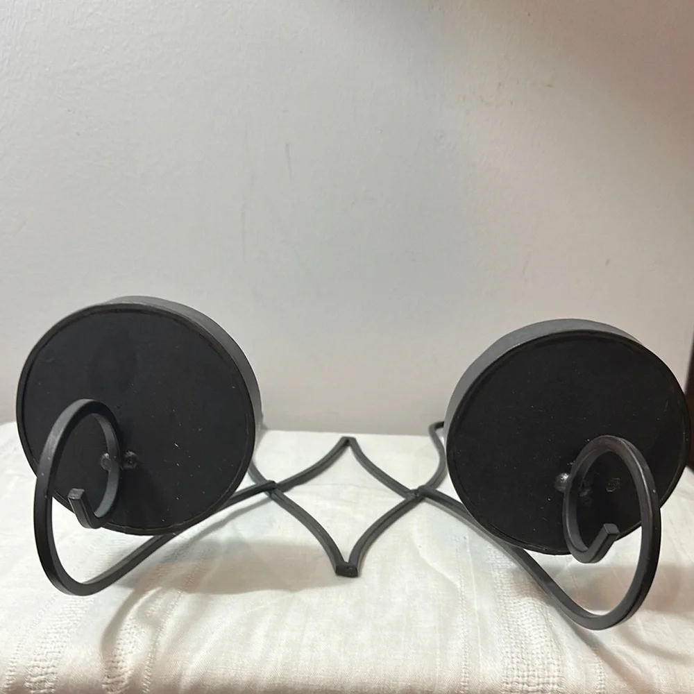 Black Metal Wall Sconce